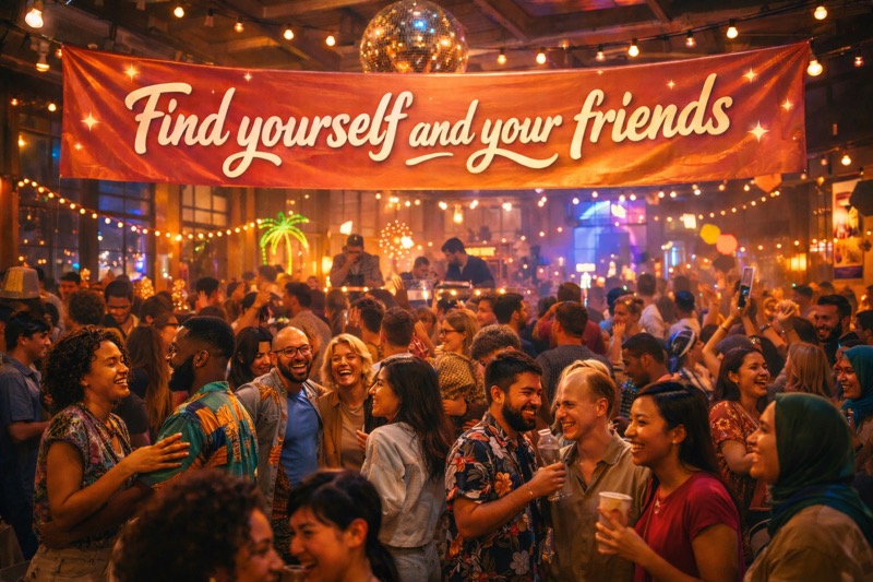 Find yourself and your friends
